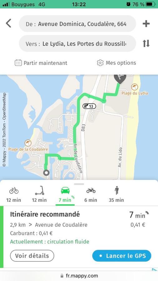 Ile Du Cap Couladere - Vue Magnifique Lac Marin - Baignoire Jaccuzi - Complexe Piscine, Sportif, Animations Le Barcarès Exterior foto